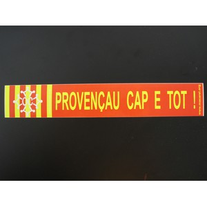 Autocollant "Proven&ccedil;au Cap e Tot"