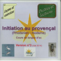 Initiation au provençal (Rhodanien - moderne) CD