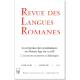 Revue des Langues Romanes - Tome 125-1 (2021 n°1)