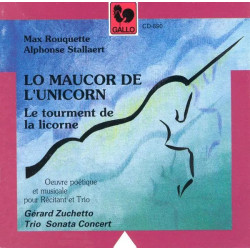 Lo Maucor de l'unicorn - Gérard Zuchetto (CD)