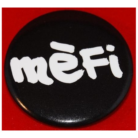 Badge d'espinglar "mèfi" - Espilleta en occitan