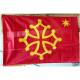 Drapeau Occitan avec étoile 70x100 cm 