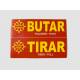 Autocollant Butar / Tirar (occitan)