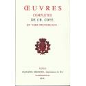 Œuvres Complètes - Jean-Baptiste Coye