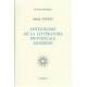 Anthologie de la littérature provençale moderne - Michel Courty - Couverture