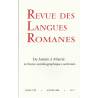 Revue des Langues Romanes - Tome 109-2 (2025-n°2)