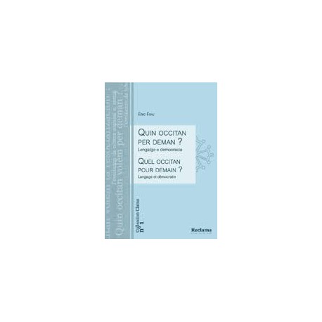 Quin occitan per deman ? Eric Fraj - Cover edition 2013