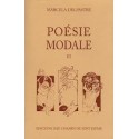 Poésie modale 1 - Marcela Delpastre