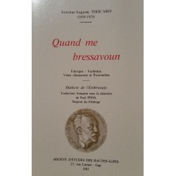 Quand me bressavoun - Antoine-Auguste Thouard