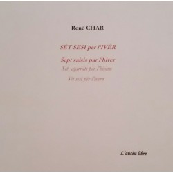 SÈT SESI pèr l'IVÈR - René Char - Couverture