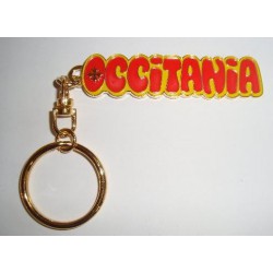 Porte-clefs Occitania (métal émaillé)