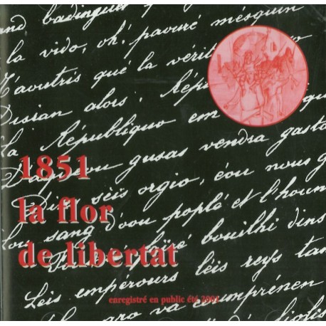 1851, la flor de libertat - Daniel Daumàs (CD)