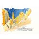 Dolomites - Alexis Nouailhat et Michel Vincent - Aquarelle de terrain