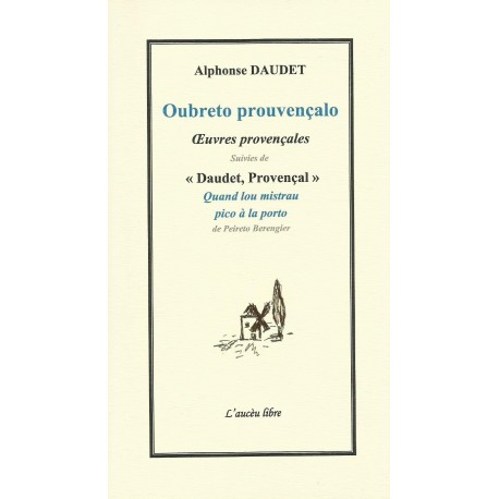 Oubreto prouvençalo - Alphonse Daudet