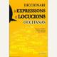 Diccionari d'expressions e locucions occitanas - Maurici ROMIEU - Andrieu BIANCHI - Loís GAUBERT - Couverture