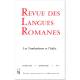 Revue des langues romanes - Abonament (1 an) - Cobertura