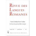 Revue des Langues Romanes - Tome 120-2 (2016 n°2)