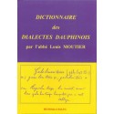 Dictionnaire des dialectes Dauphinois - Abbé Louis Moutier