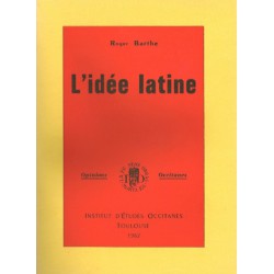 L'idée latine - Roger Barthe