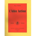 L'idée latine - Roger Barthe