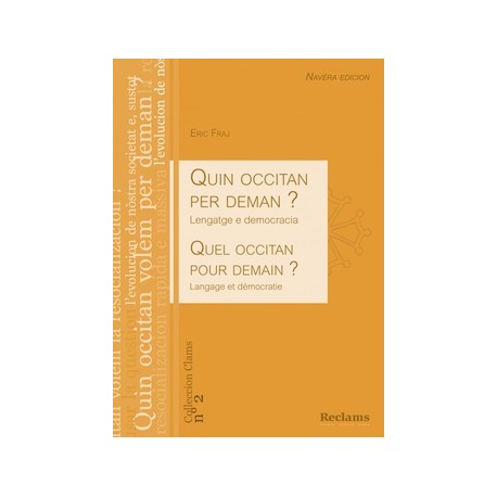 Quin occitan per deman ? Eric Fraj - Cover edition 2014