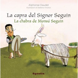 La chabra de Monsù Seguin - La capra del signor Seguin - Alphonse Daudet - Couverture