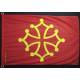 Occitan flag 80x120 cm - Macarel