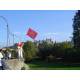 Drapeau Occitan 80x120 cm - à Carcassone (Manif 2005)