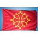 Drapeau Occitan / Bandiera occitana 80x120 cm