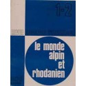 Le monde alpin et rhodanien - Revue régionale d'ethnologie. 1-2 - 