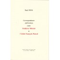 Correspondance (1879-1914) entre Frédéric Mistral et l'Abbé François Pascal - Paul PONS