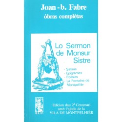 Lo Sermon de Monsur Sistre - Joan-b. Fabre - ATS 80 - Couverture