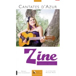 Cantates d'Azur - Zine - Recueil de chansons bilingues (Baie des Anges)