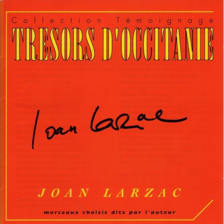 Joan Larzac - Trésors d'Occitanie (CD)