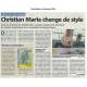 La montre du Diable Bleu - Christian Maria - Article Nice-matin