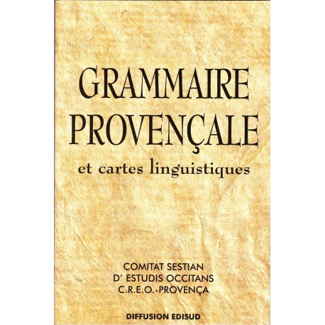 Grammaire Provençale et cartes linguistiques (ancienne édition 1998). - G. Martin et B. Moulin