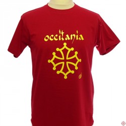 T-shirt Occitània calligraphie (man)