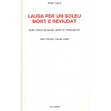 Lausa per un soleu mòrt e reviudat - Alain Clément et Claude Viallat