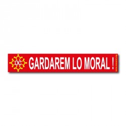 Autocollant  « Gardarem lo moral ! »