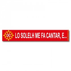 Sticker « Lo solelh me fa cantar, e… »