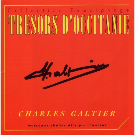 Charles Galtier - Trésors d'Occitanie (CD)