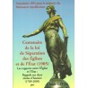 Centenaire de la loi de Séparation des Églises et de l'État (1905)