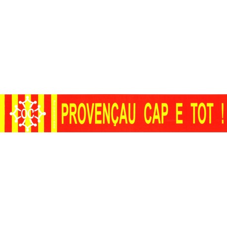 Sticker "Provençau Cap e Tot"