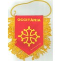 Fanion Occitània amb crotz Òc per la veitura