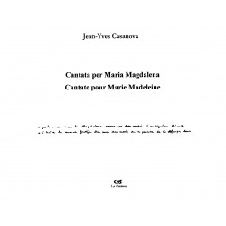 Cantata per Maria Magdalena - Jean-Yves Casanova