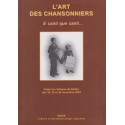 L'art des chansonniers - E canti que canti... - CORDAE La Talvera