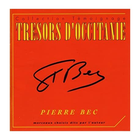 Pierre Bec - Trésors d'occitanie