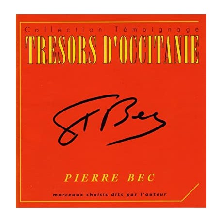 Pierre Bec - Trésors d'occitanie (CD)