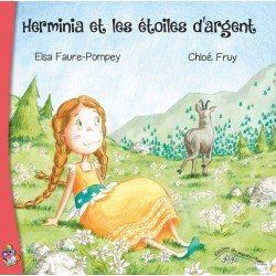 Herminia et les étoiles d'argent - Elsa Faure-Pompey - Chloé Fruy (couverture)