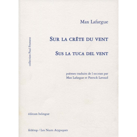 Sus la tuca del vent - Max Lafarga